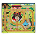 Round The Rails Train Rug